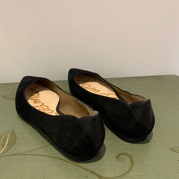 Sam Edelman Pointed Toe Suede Flats - Picture 3 of 4